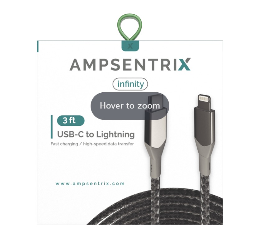 Ampsentrix infinity Usb C to lightining
